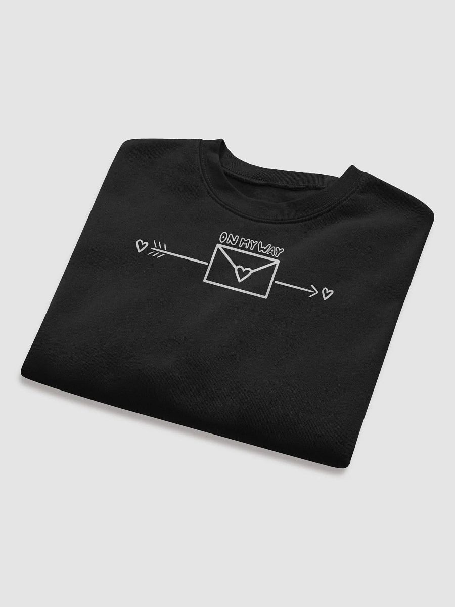 Letters On My Way Cropped Crewneck product image (8)