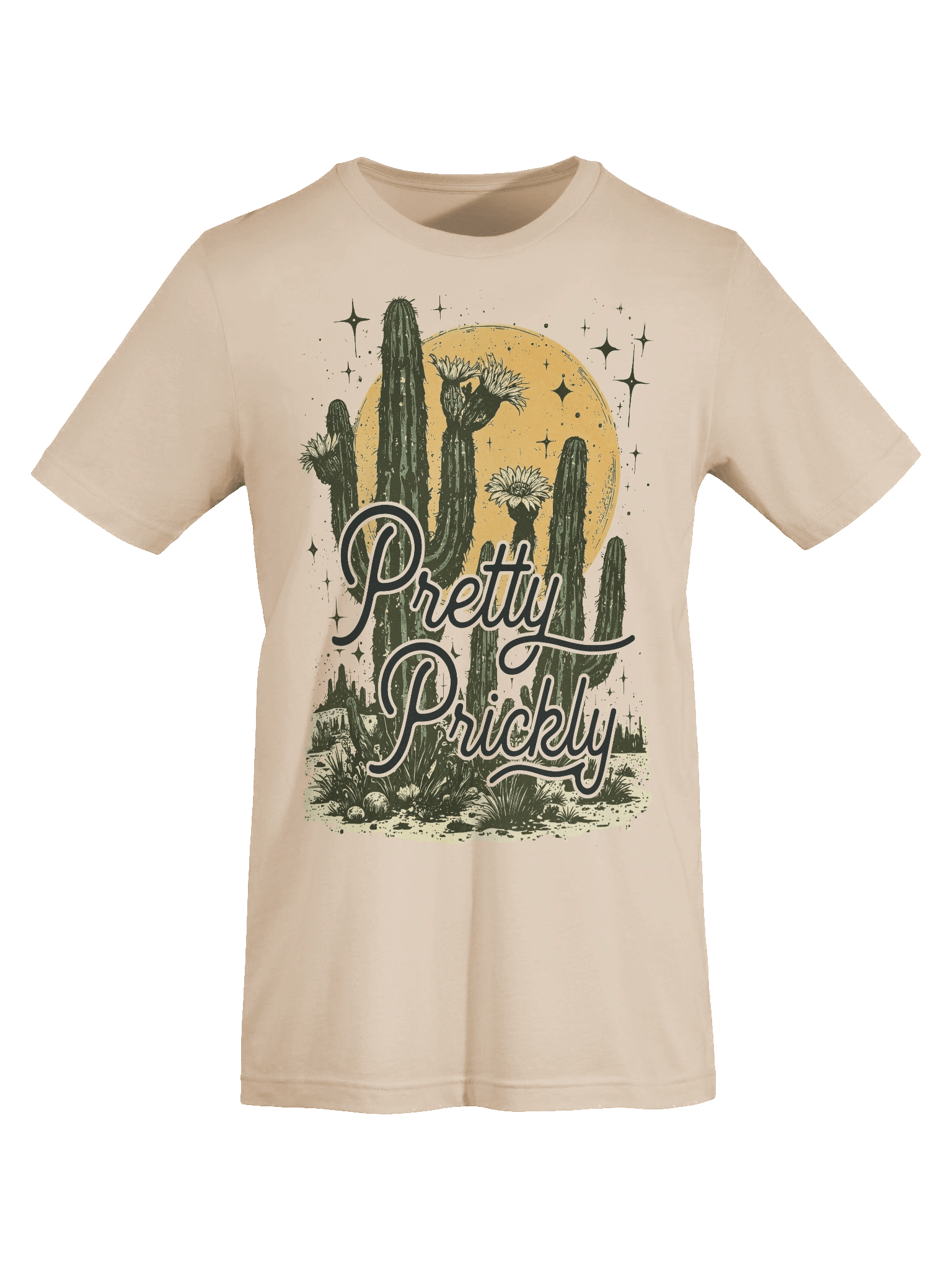 The "Pretty Prickly" Cactus Bella T-Shirt product image (4)