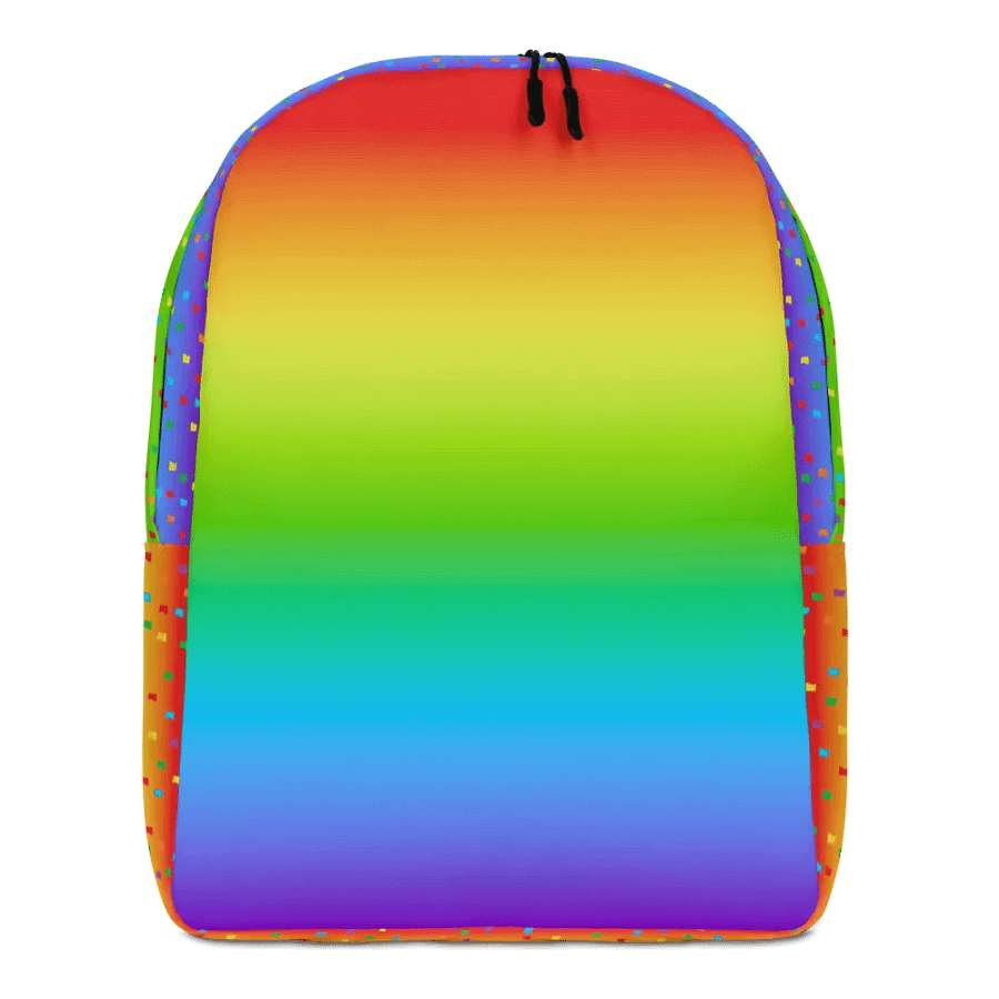 Rainbow Confetti Backpack product image (1)