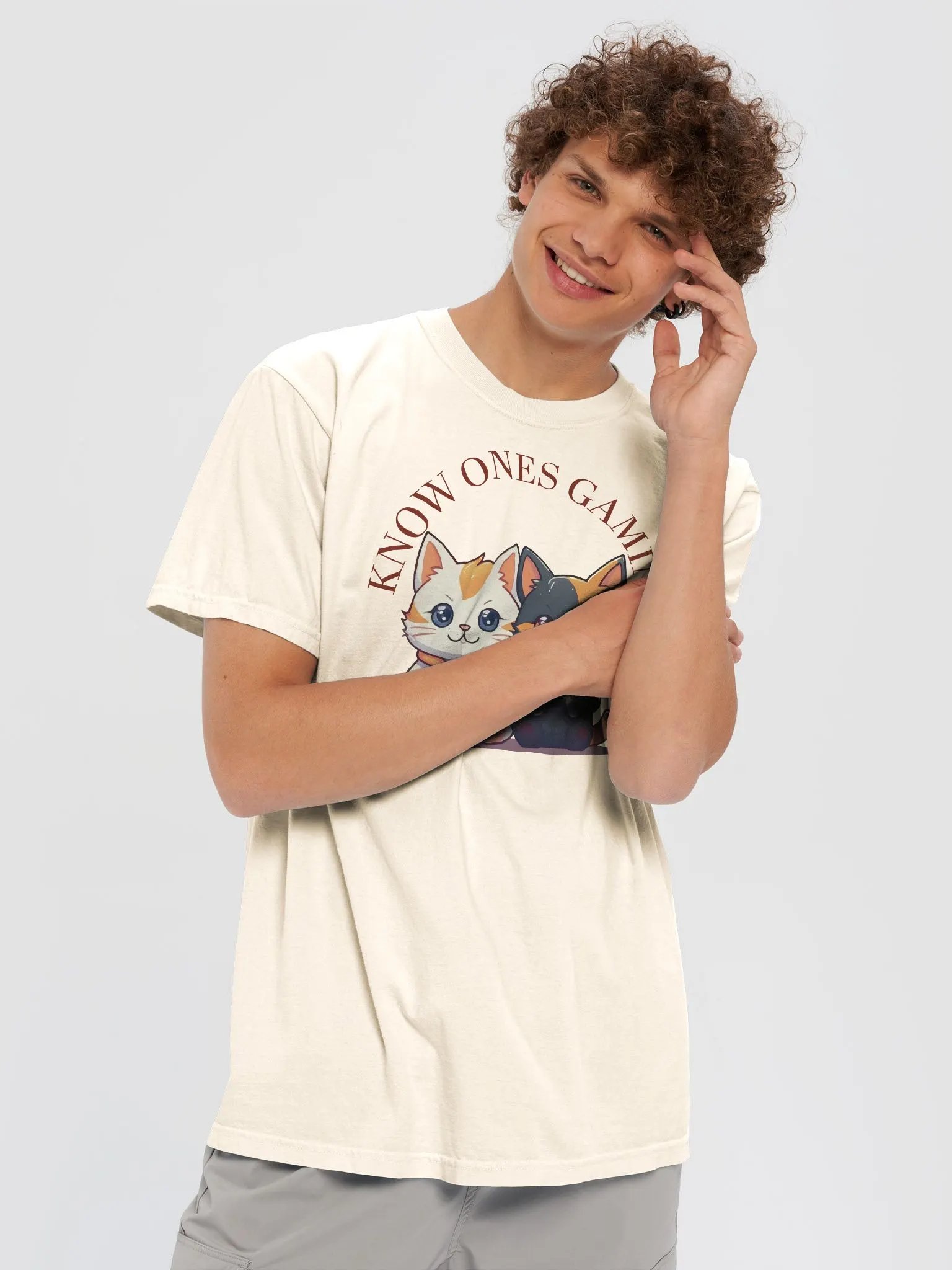 Know Ones Gaming Kitten Crew T-Shirt product image (5)