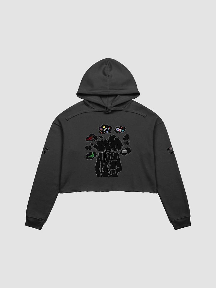 'Head in the clouds' Inspired KING VEE Crop Hoodie product image (1)
