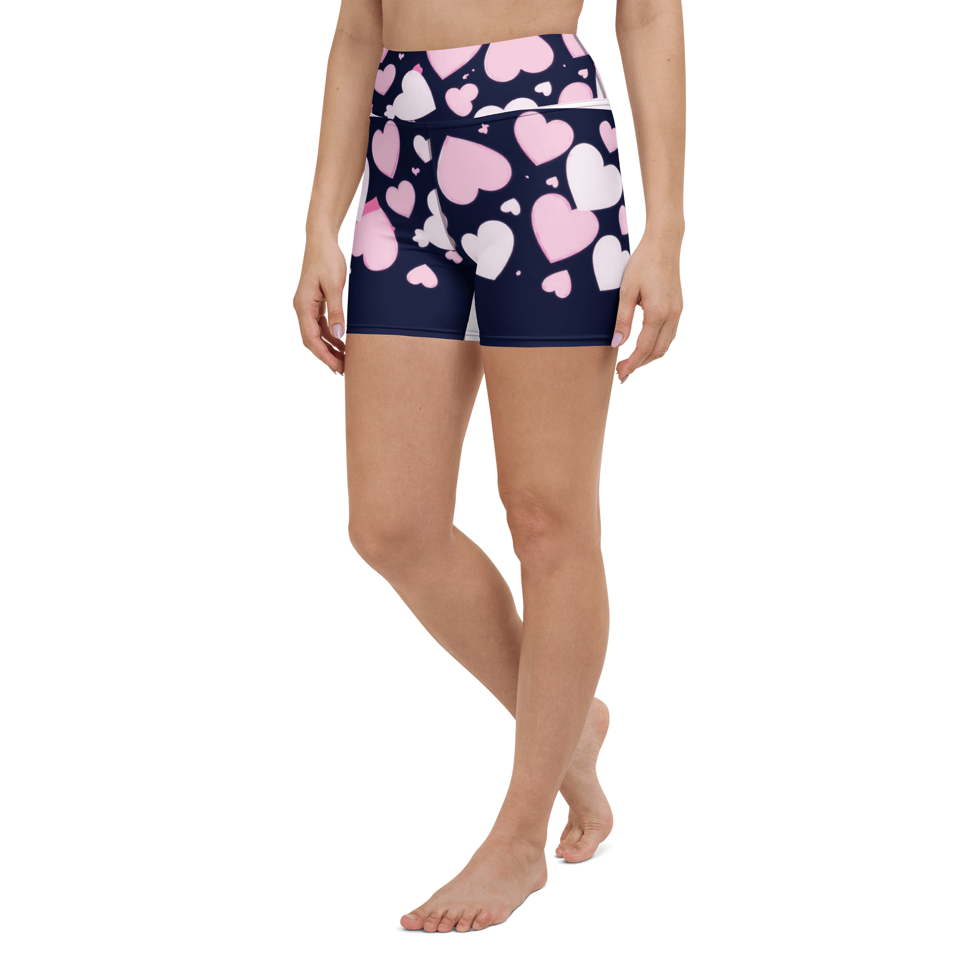 Heartfelt Harmony Yoga Shorts product image (5)