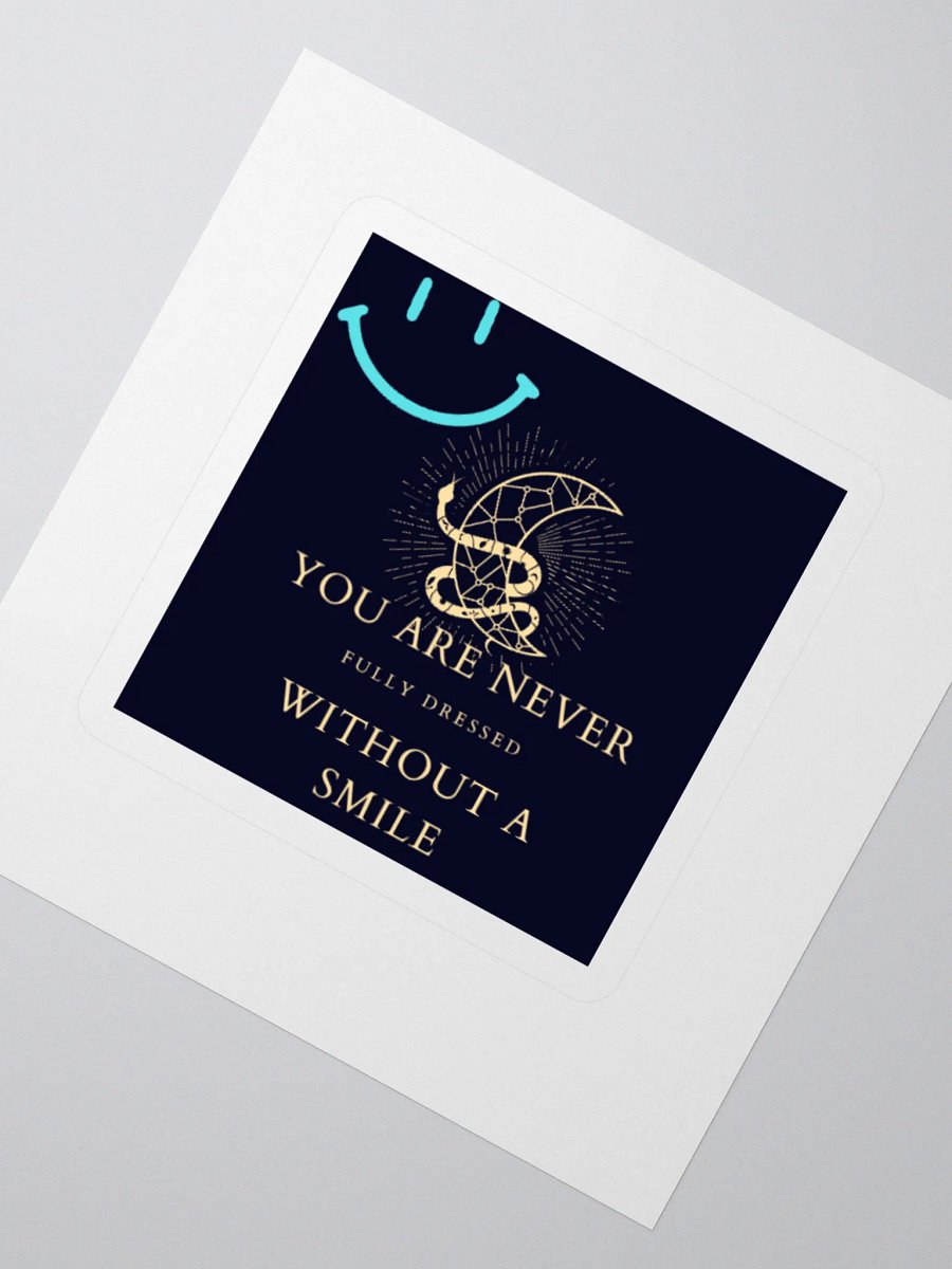 SMILE sticker product image (8)