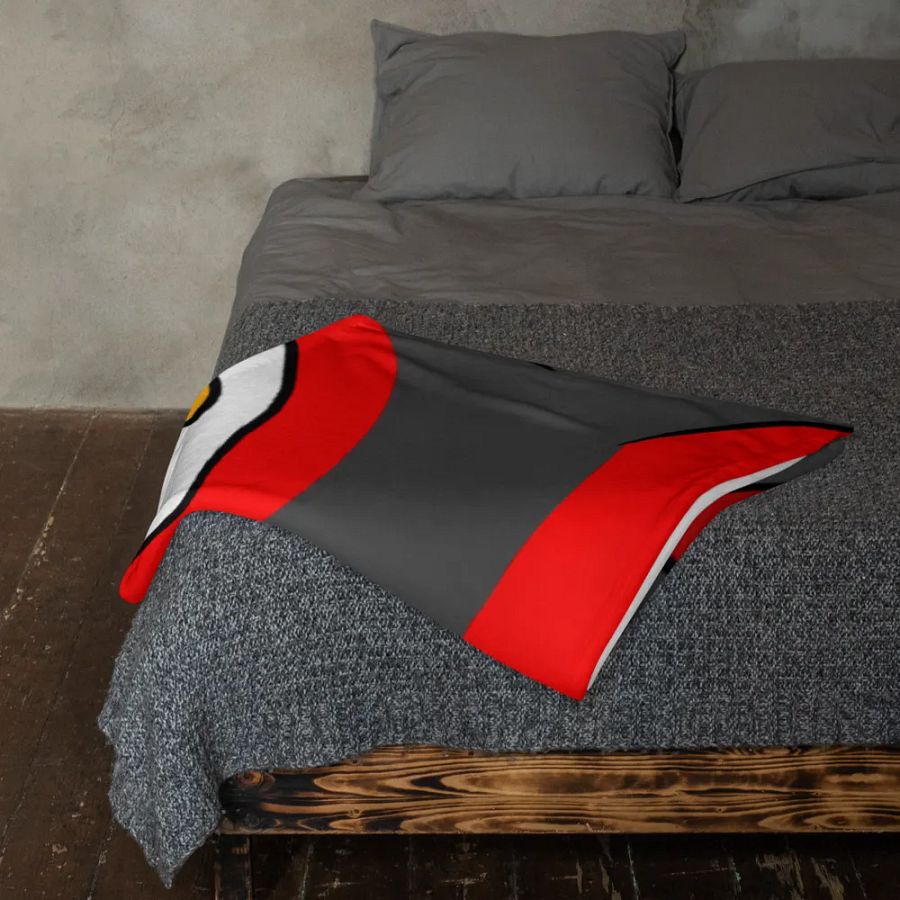 Fury No Thoughts Throw Blanket product image (23)