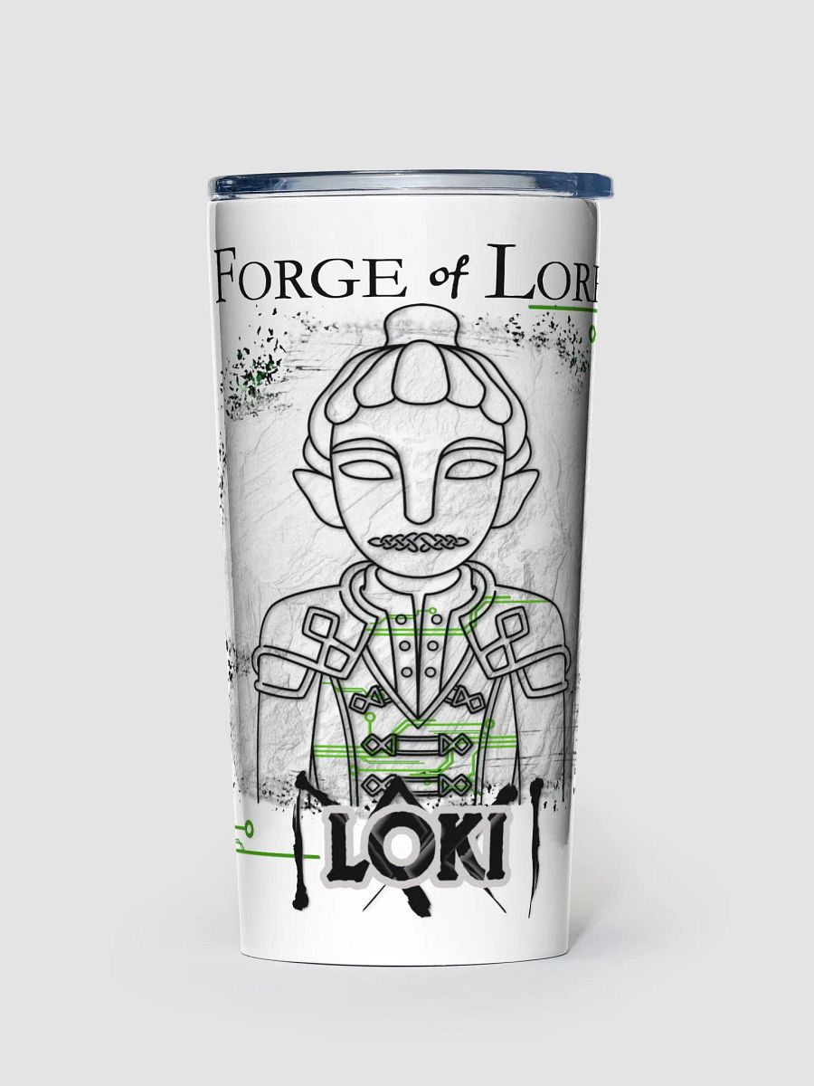 Loki Has a Stainless Steel Tumbler! || Forge of Lore product image (1)