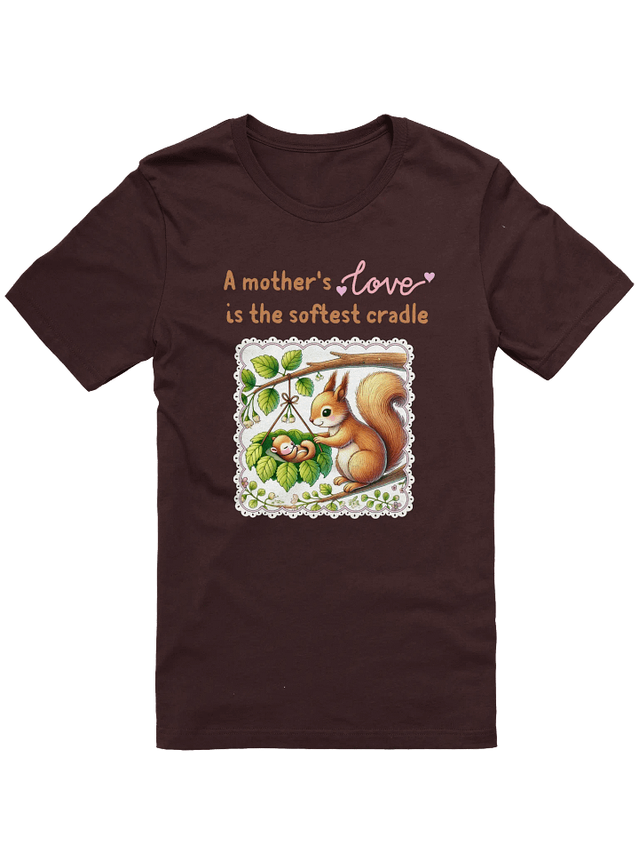 Mother's Love Squirrel Cradle T-Shirt product image (1)