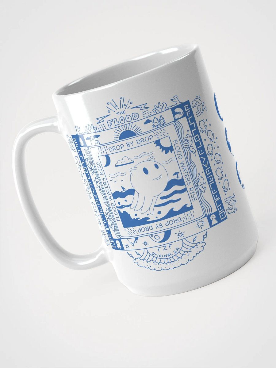 Flood Blue Line 15oz Mug - Double Sided product image (3)
