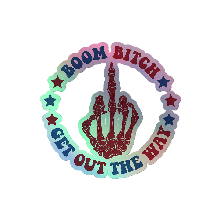 Boom B*tch Sticker product image (2)