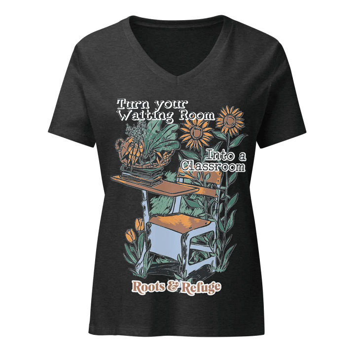 Classroom (B+C Women's V-Neck) product image (2)