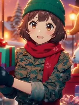 dont forget about Marine Corps toys for tots! #miltok #usmc #marines #anime #marinecorps 