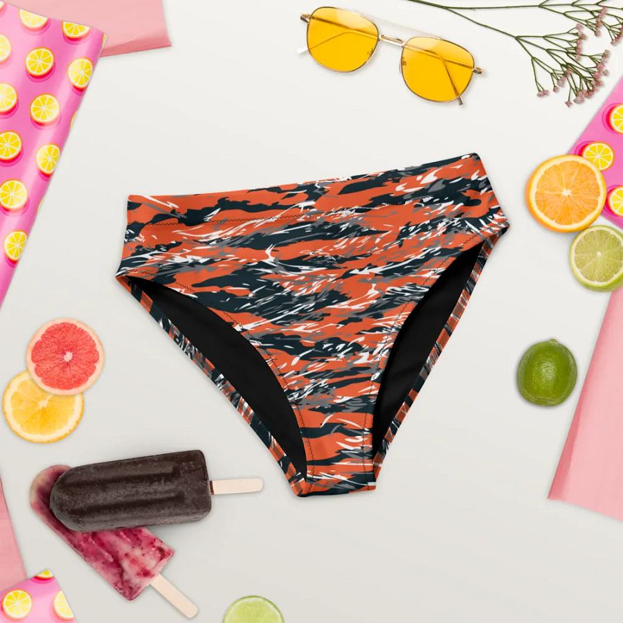 Tiger Camo High Waisted Bikini Bottom product image (12)