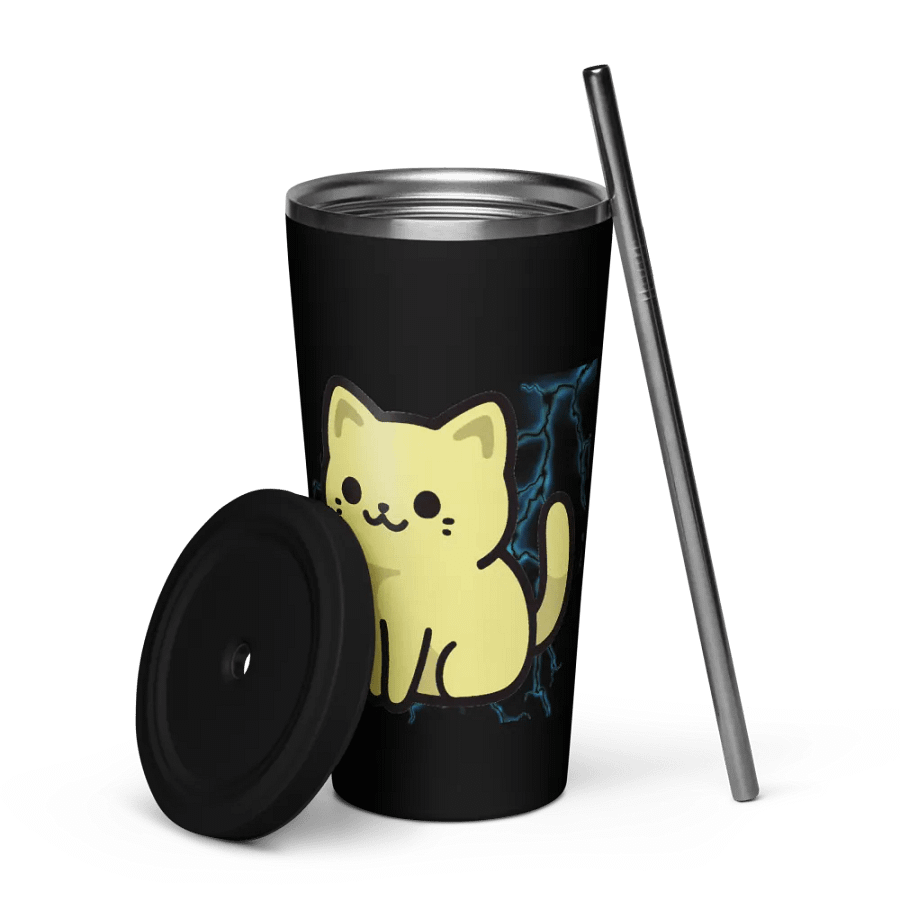 Lightning Kitty! Straw Cup product image (8)