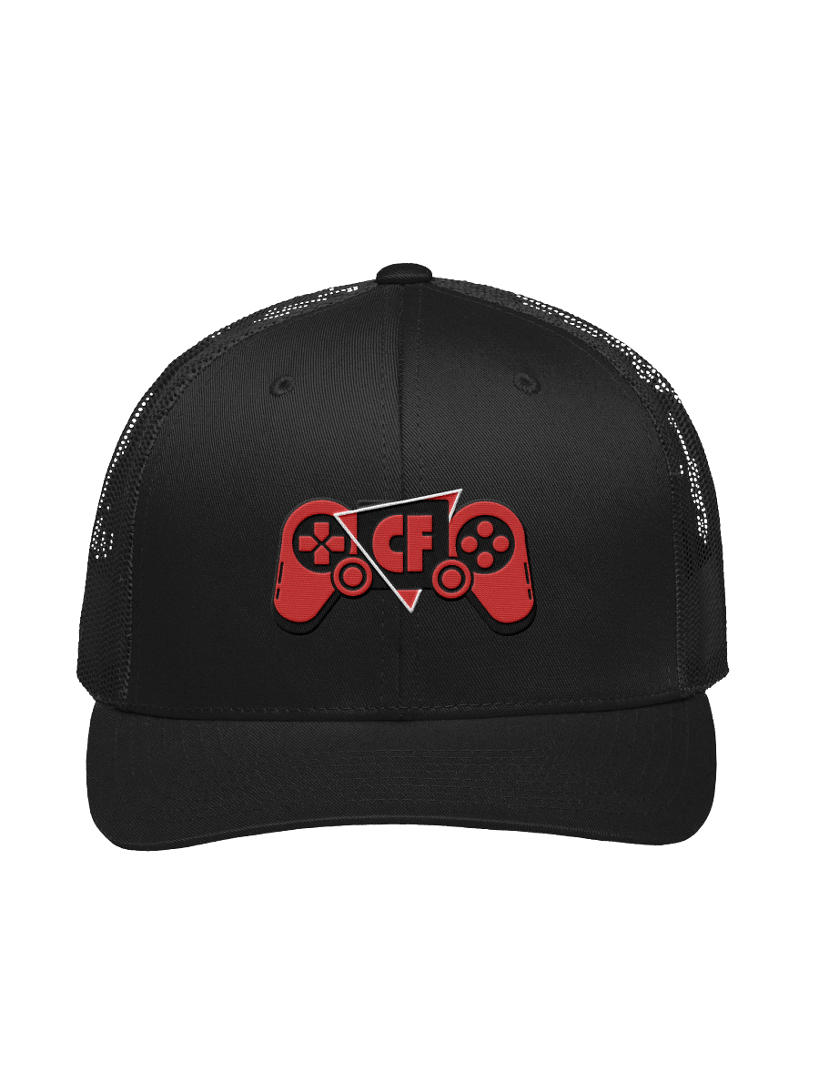 Crusafitch Gaming Logo Hat – Gamer Trucker Cap – Streamer Merch Snapback for Nerds & Trophy Hunters product image (1)