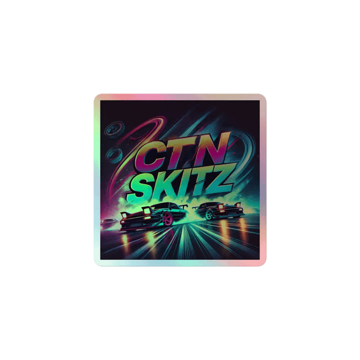 CTN SKITZ Holographic Sticker product image (1)