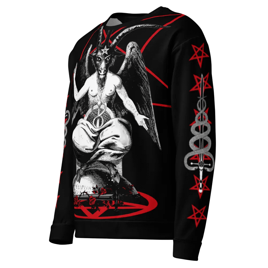 Baphomet Infernal Devotion Sweatshirt product image (3)