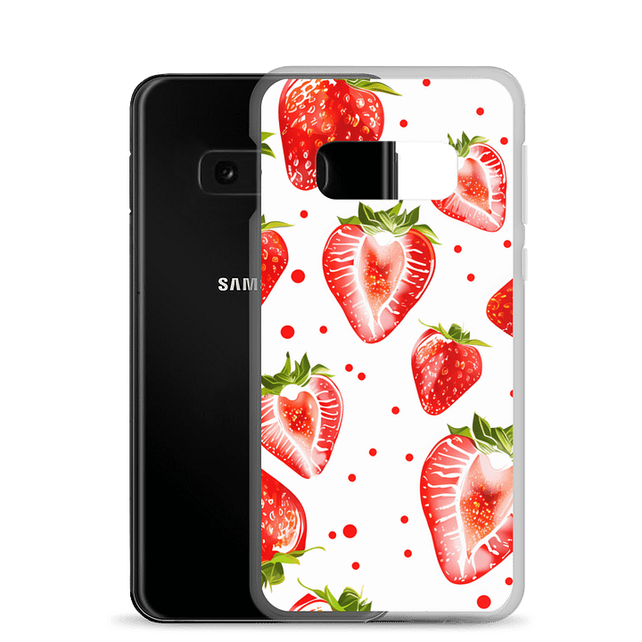 Strawberry Fields Samsung® Clear Case product image (24)