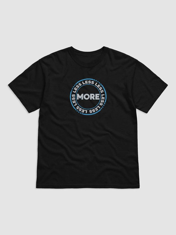 More or Less Circle Design T-Shirt product image (4)