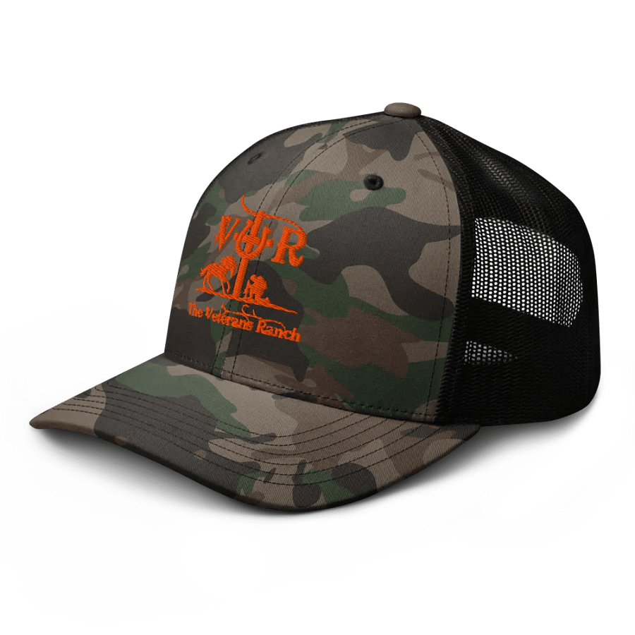 The Veterans Ranch Camo Brand Hat product image (4)