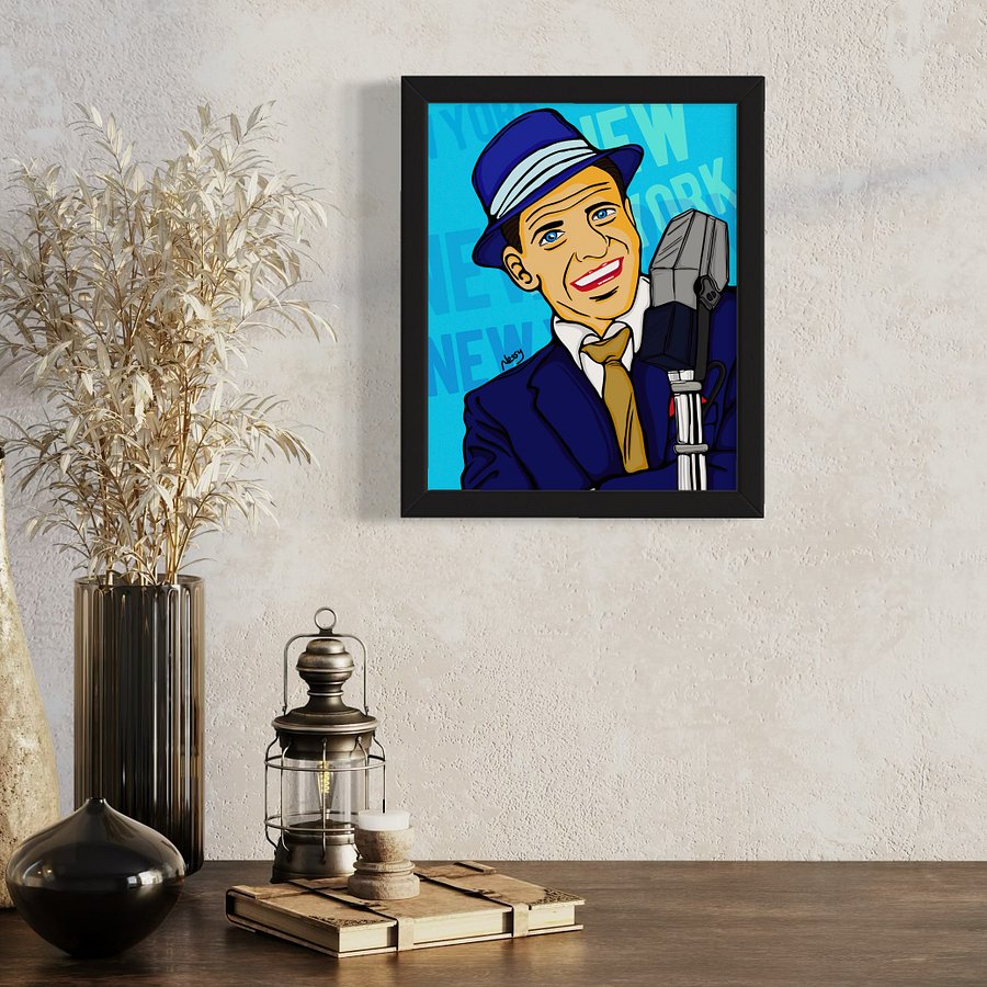 ICON SERIES - Frank (Framed Matte Print) product image (2)