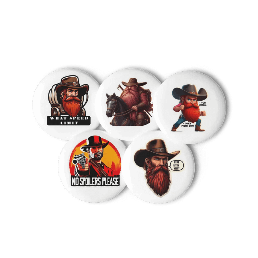 Gaming Memories Pin Set - Red Dead Redemption product image (2)