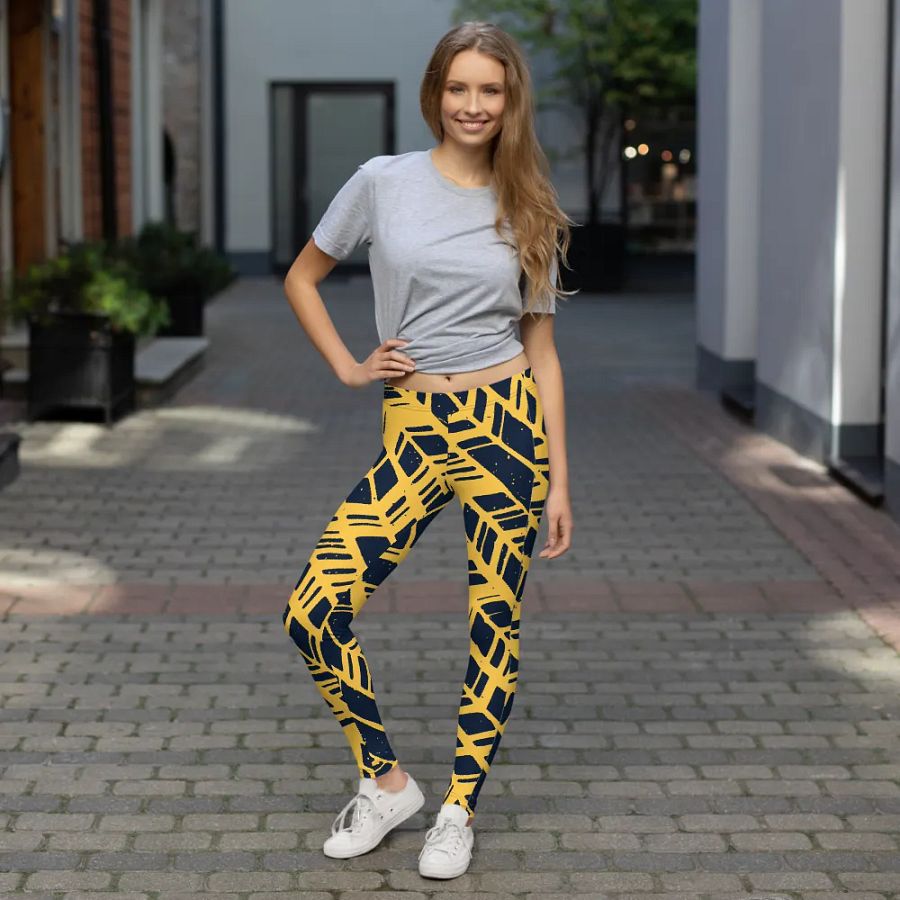 Dynamic Geometric Fusion Leggings product image (7)