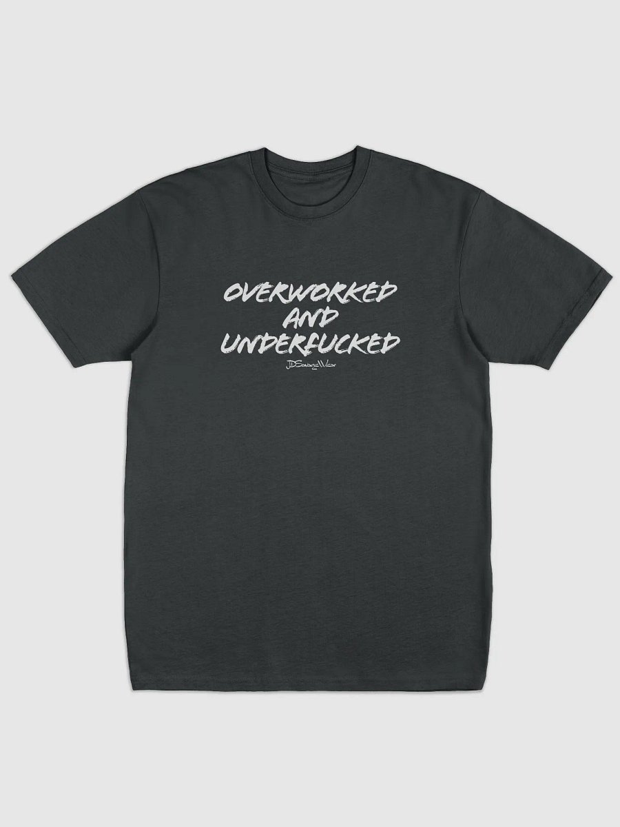 Overworked and UnderFucked Premium Heavyweight Tee product image (2)