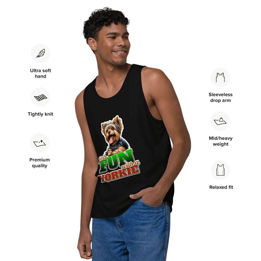 Fun Yorkie Graphic Tank product image (19)