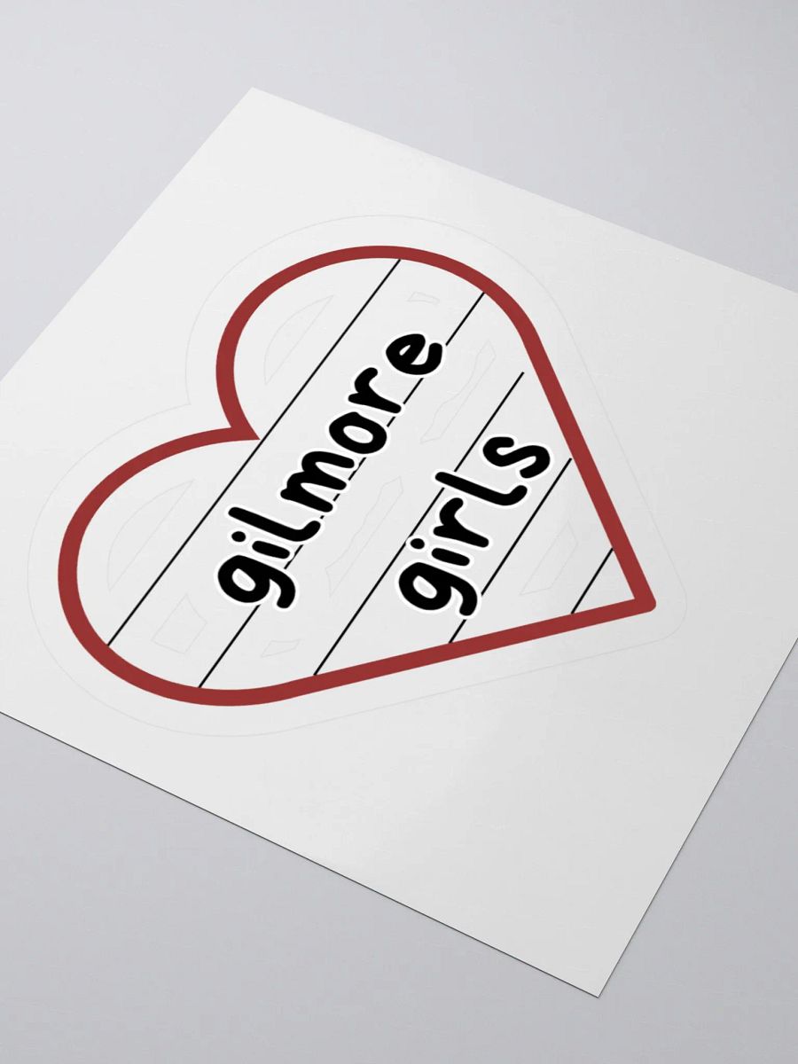 Gilmore Girls Heart - Sticker product image (4)
