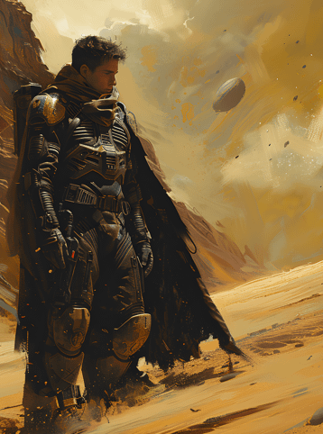 Whispers in the Wind Echoes of Arrakis - dune set 3 product image (1)