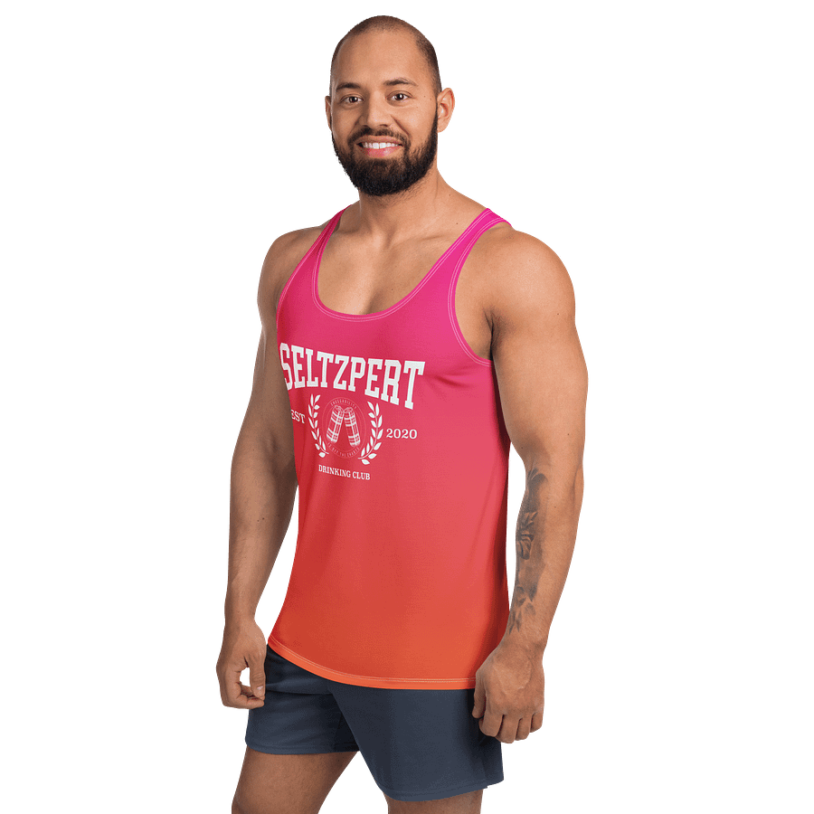 Seltzpert Drinking Club Tequila Sunrise Men's Tank Top product image (2)