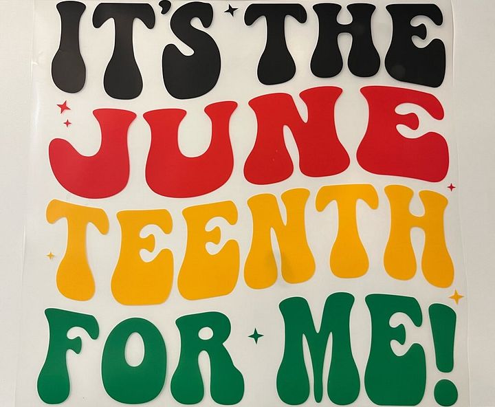 It's The Juneteenth For Me printing quality shirt for adults product image (1)
