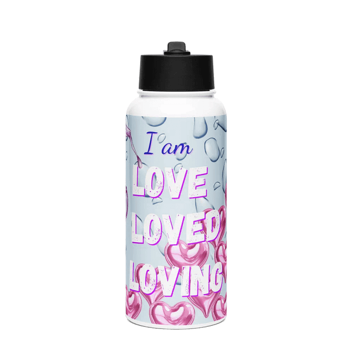 Love affirmations Stainless Steel Bottle for heathy ladies and gents product image (1)