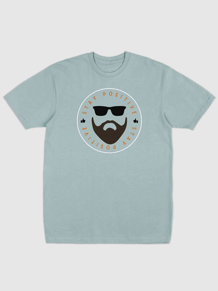 Stay Positive Quotes by Jon Heavyweight T-Shirt product image (1)
