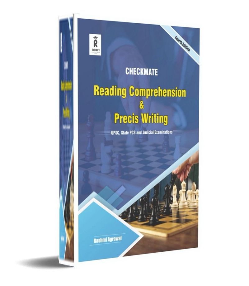 CAPF | UPS CAPF | Checkmate Reading Comprehension and Precis Writing Book by Rashmi Agrawal | CAPF Books |CAPF Syllabus | CAPF Assistant Commandant |