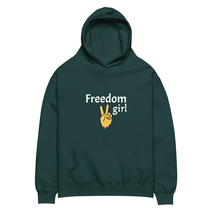 Freedom Girl Hoodie (Pine Green) product image (2)