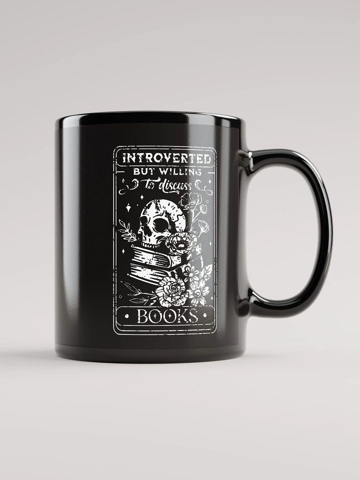 Introverted But Willing To Discuss Books Mug product image (1)