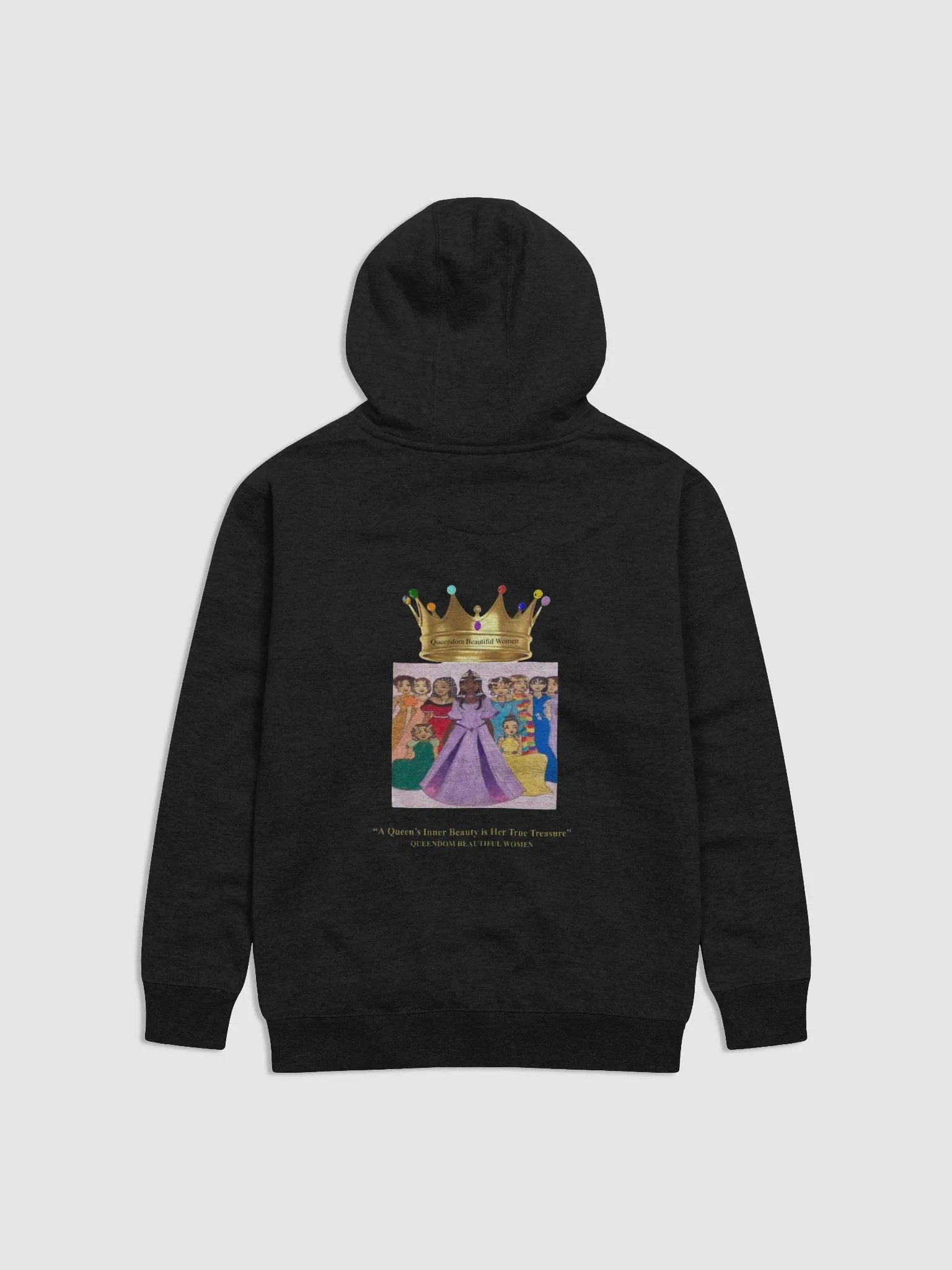 Regal Jewel Crown Hoodie (Queendom Beautiful Women) (TM) product image (5)