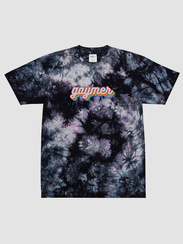 GAYMER TIE DYE TEE product image (1)