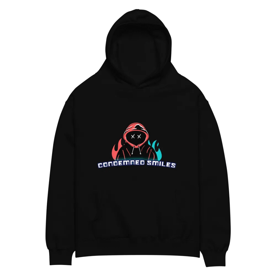 Condemned Smiles Logo + Slogan Hoodie product image (2)