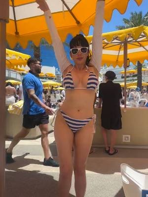 Pool party at @LIV Beach 