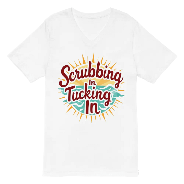 Sunshine Scrubbing In V-Neck Tee product image (6)