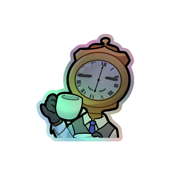 TimeTea Holo Sticker product image (1)
