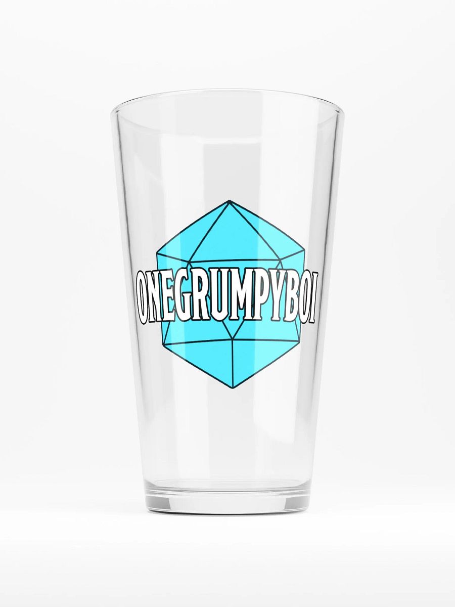OGF Premium Dice Geek Pint Glass product image (1)