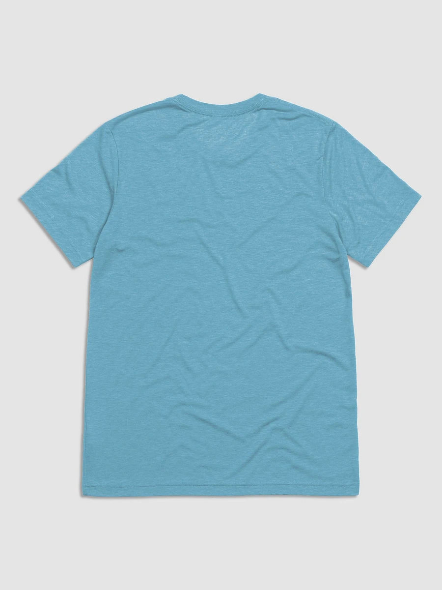 Triblend short sleeve t-shirt Reset the system white logo product image (15)