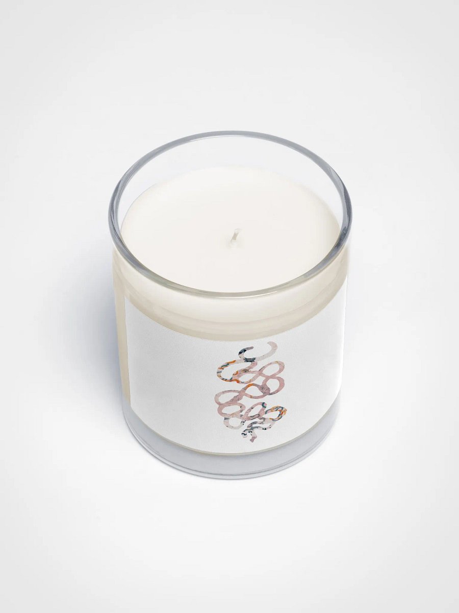Soy Wax Candle In A Clear Glass Jar Kukulkán product image (3)