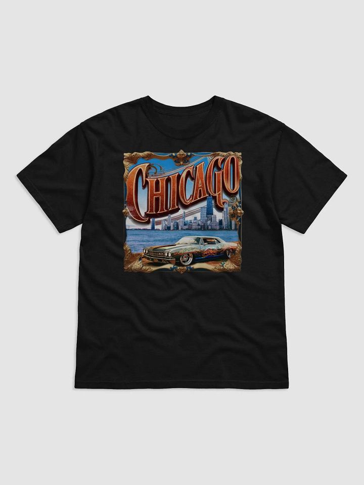 Chicago Skyline Heavyweight T-Shirt product image (65)