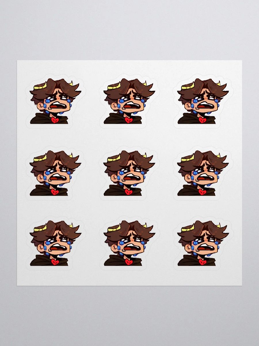 Nukeri Emote Sticker Set - 9x Sad product image (2)