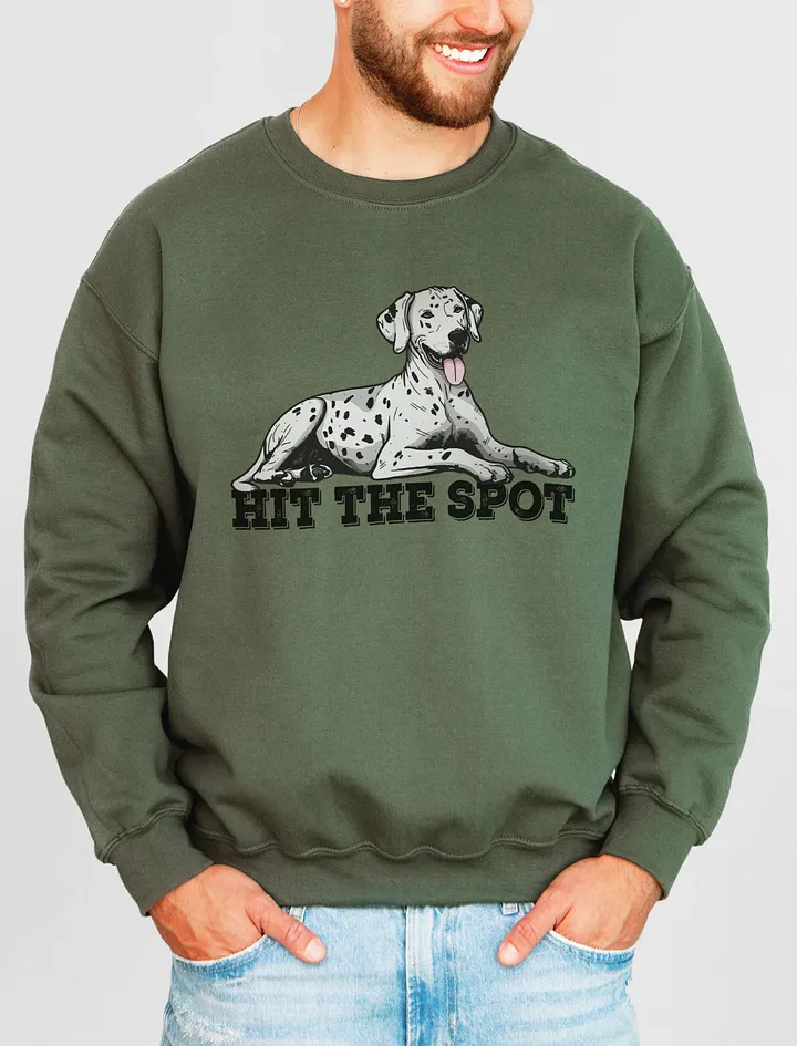 Hit the Spot Sweatshirt of a Dalmatian | Funny Shirt for Dalmatian Paw-rents product image (13)
