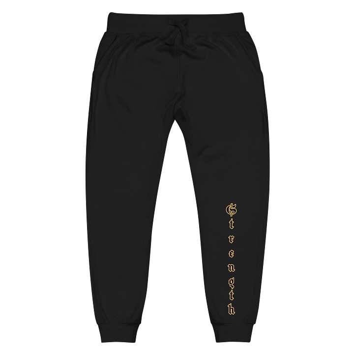 Divine Strength Fleece Unisex Joggers product image (1)