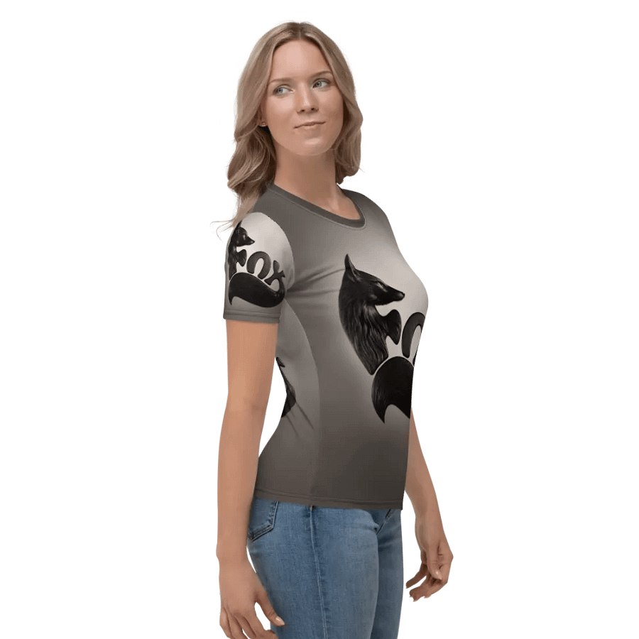 Black Fox Typography T shirt product image (8)